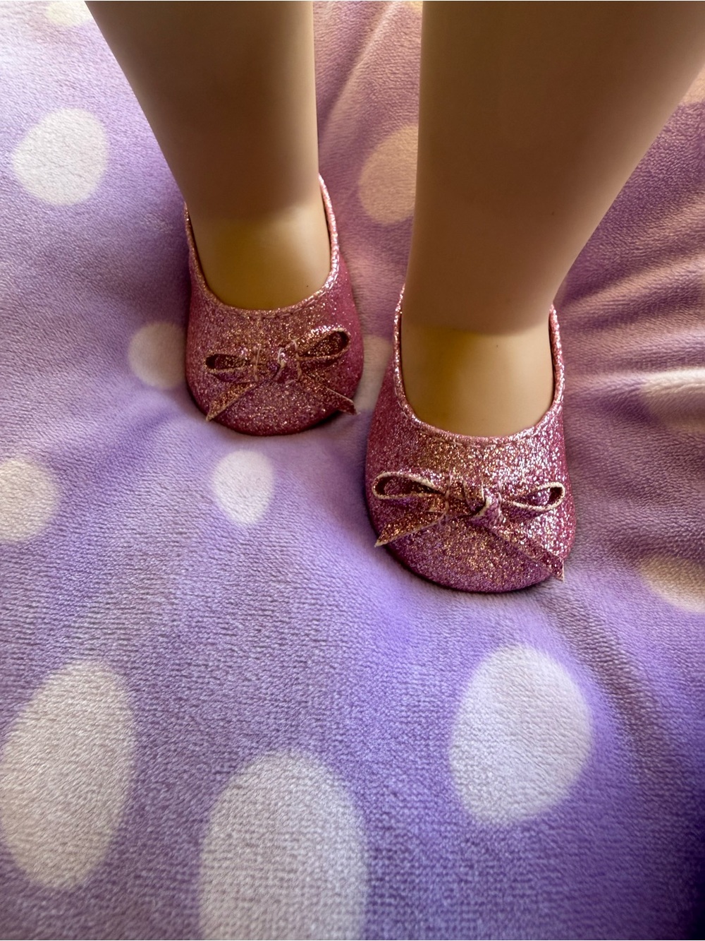 Pink Doll Shoe - Can fit American Girl Doll